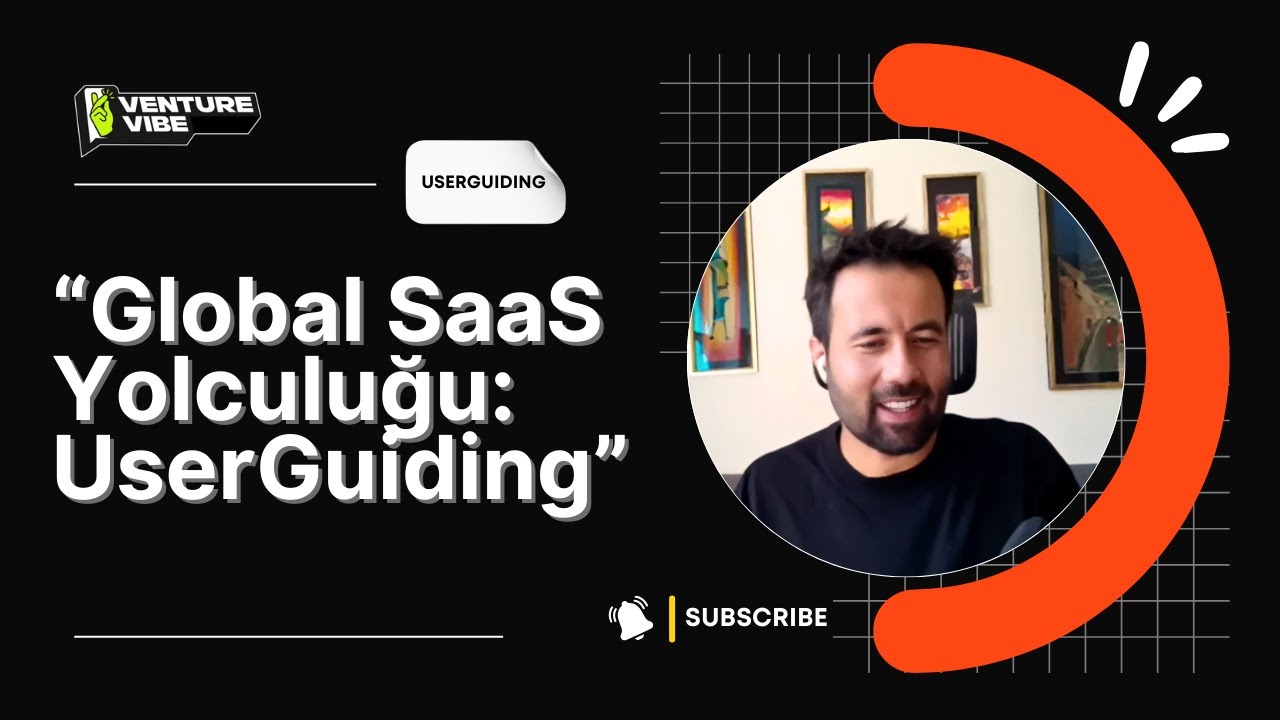 Osman Koç smiling during his Venture Vibe interview