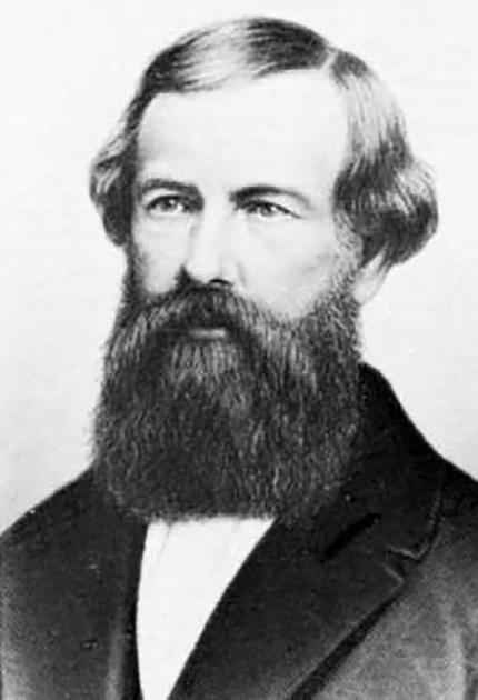 Historical portrait of Elisha Graves Otis