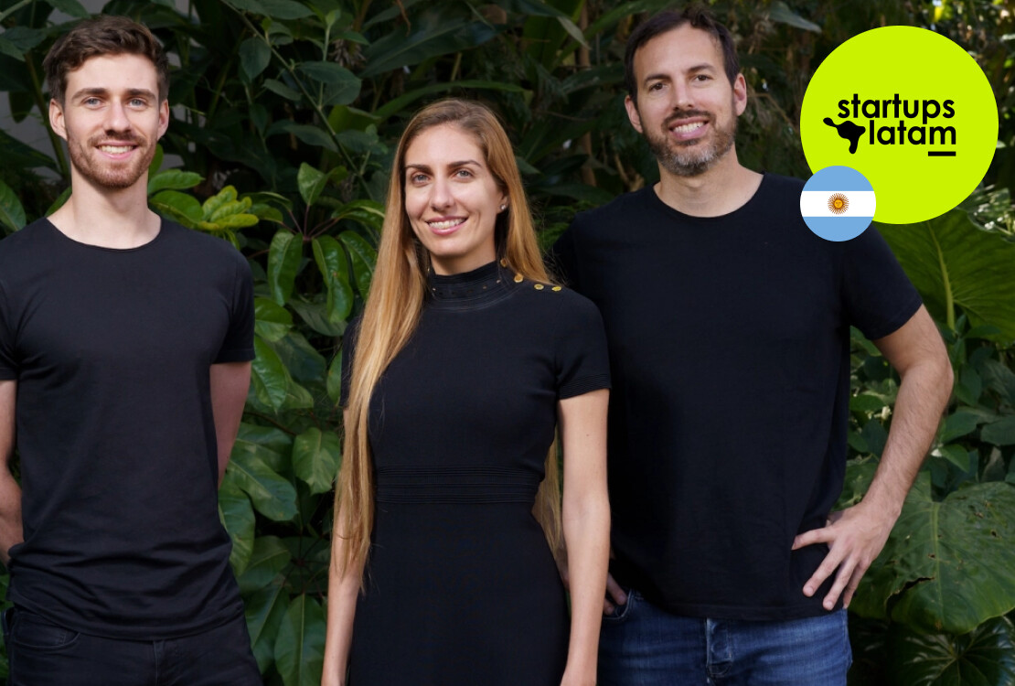 Ping co-founders Jack Saracco, Mary Saracco and Pablo Orlando standing together outdoors