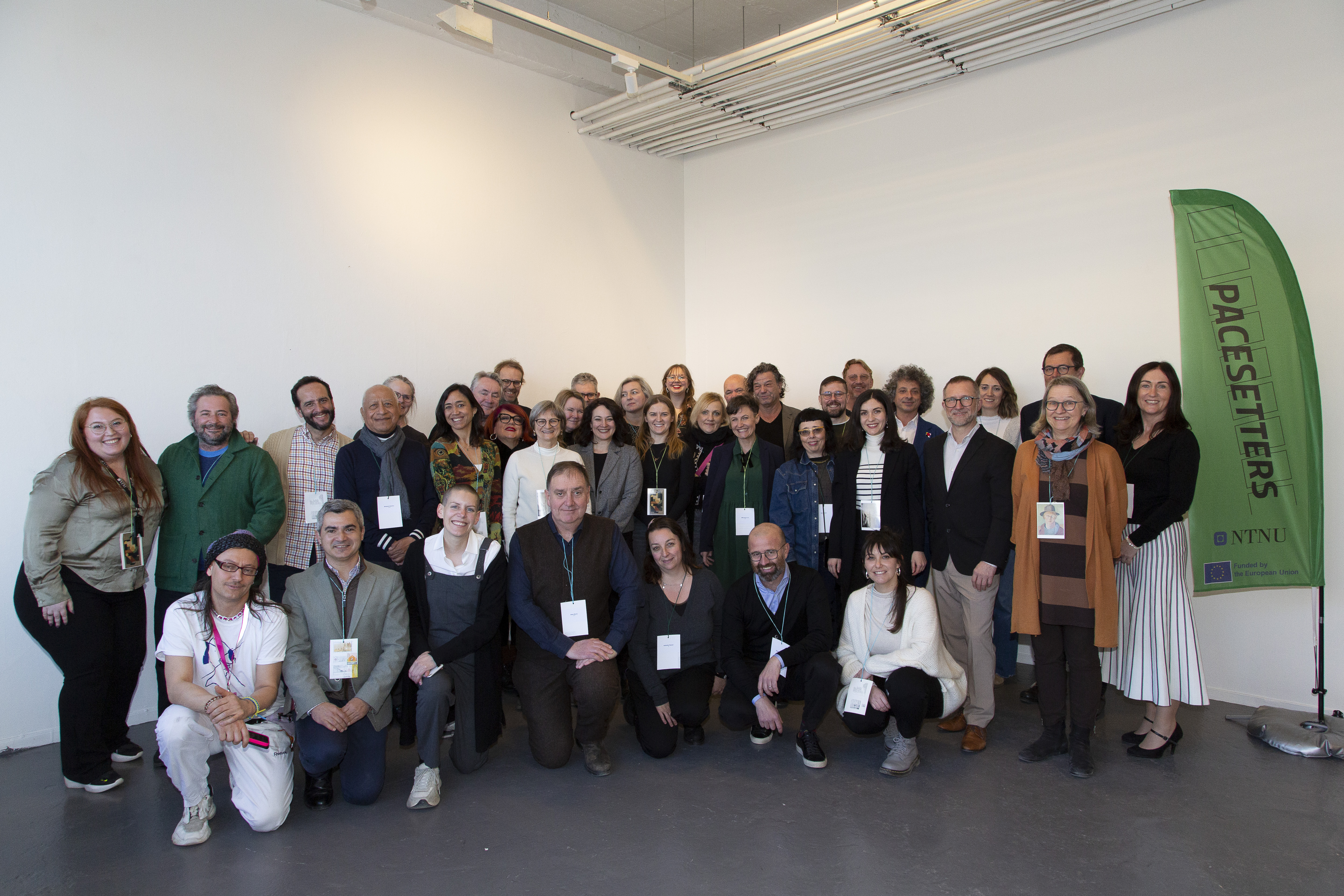PACESETTERS consortium members gathered for a group photograph at NTNU
