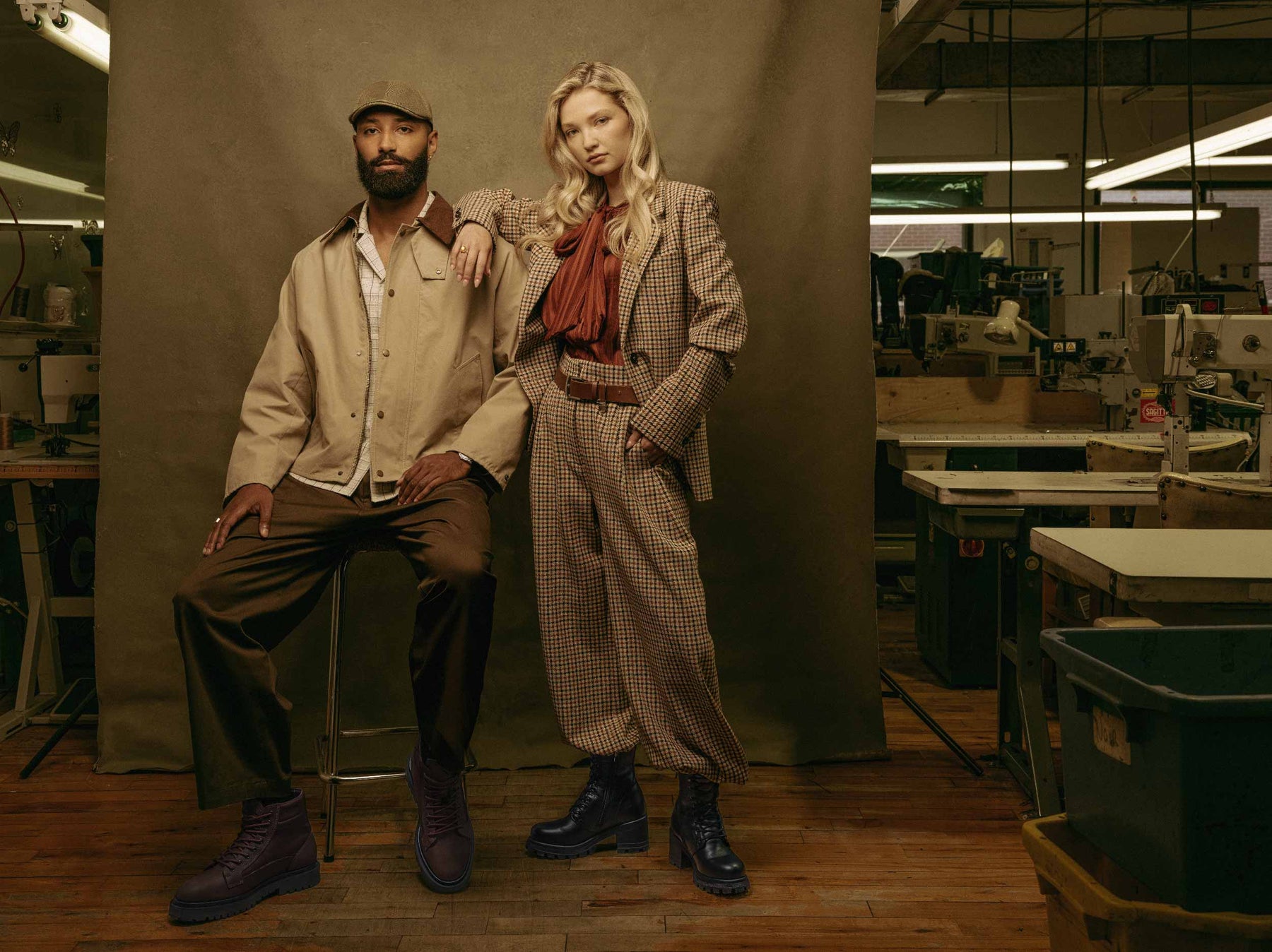 Pajar Canada footwear and fashion campaign photographed in Montreal