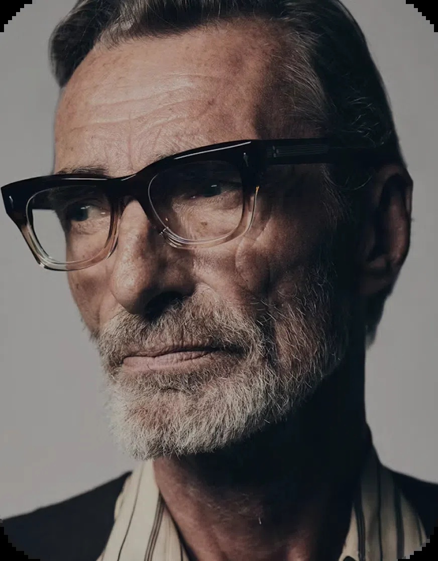 Eyewear campaign portrait featured in Paktolus’s Edward Beiner portfolio