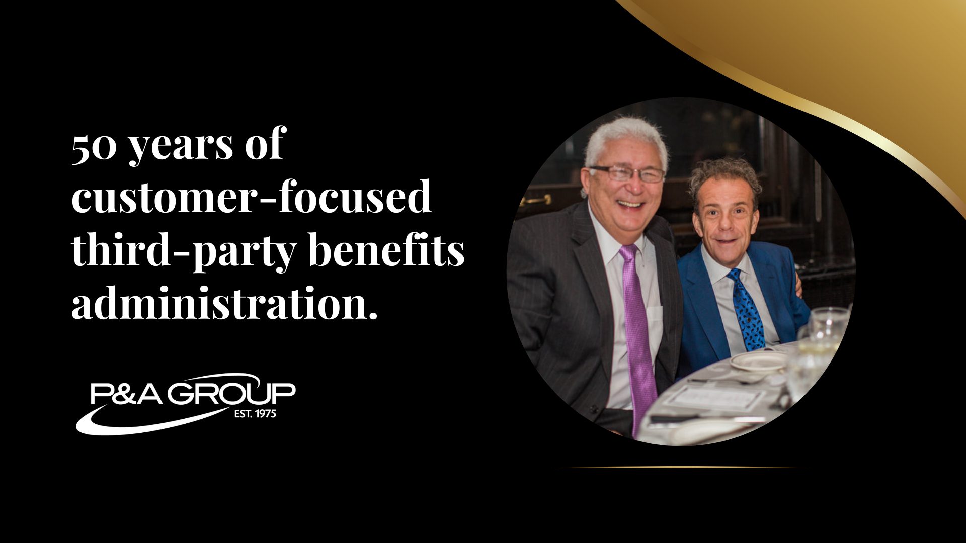 Joseph Priselac and Michael Rizzo pictured in P&A Group’s 50th anniversary feature