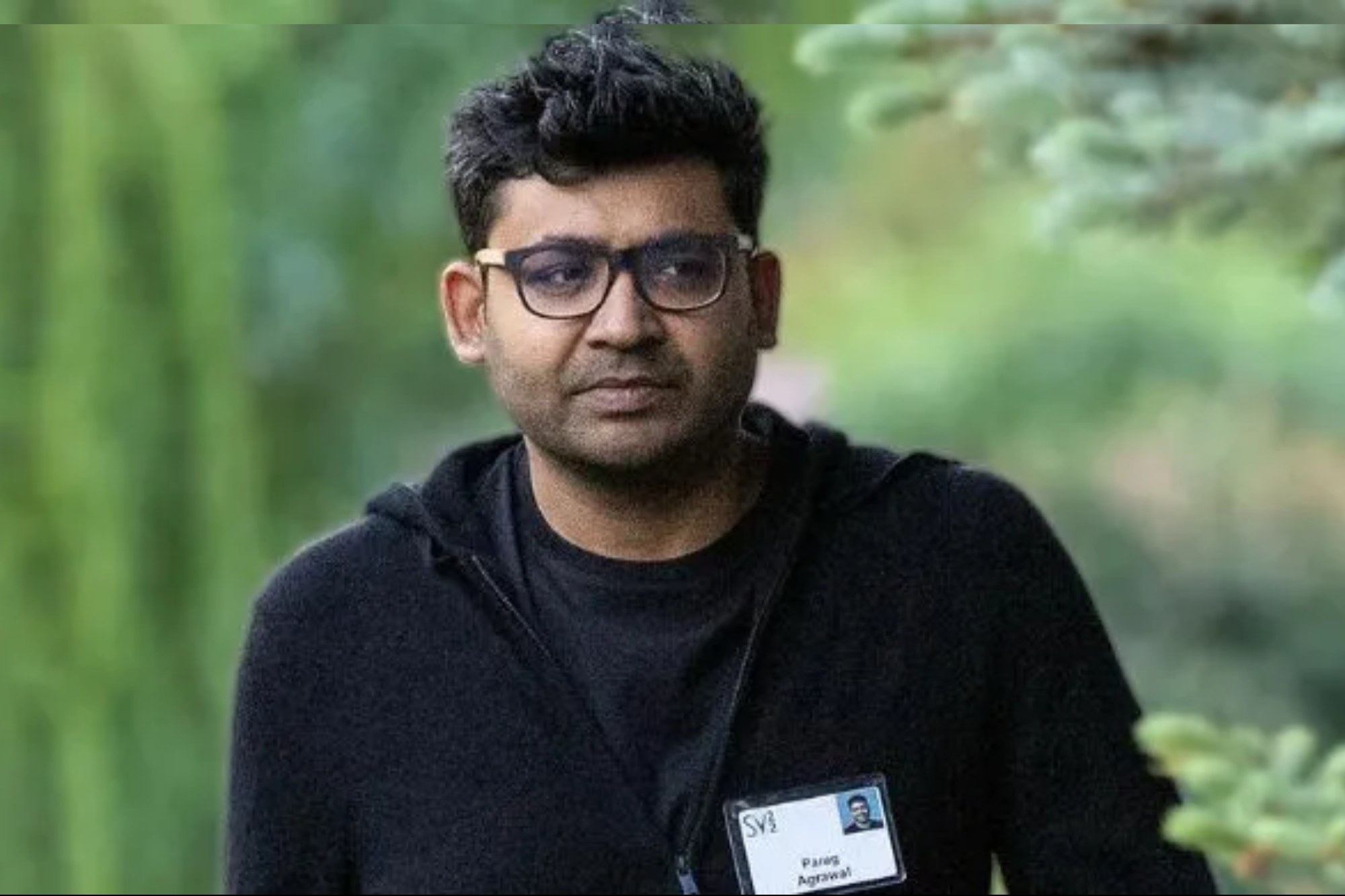Parallel founder Parag Agrawal at an outdoor event