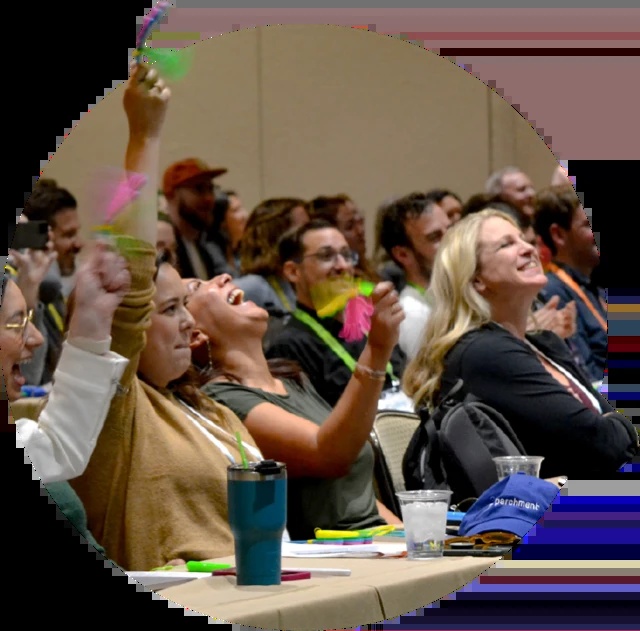Conference attendees pictured on Parchment’s company website