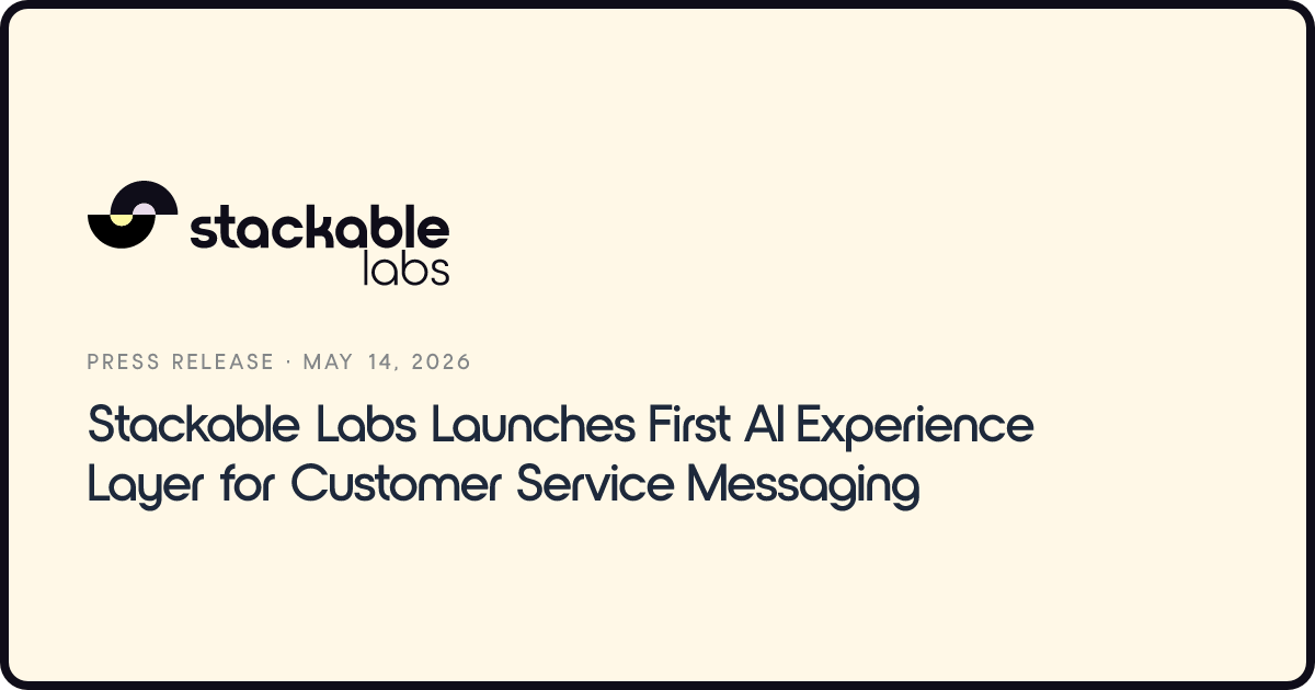 Stackable Labs illustration of interactive customer experiences within Zendesk messaging