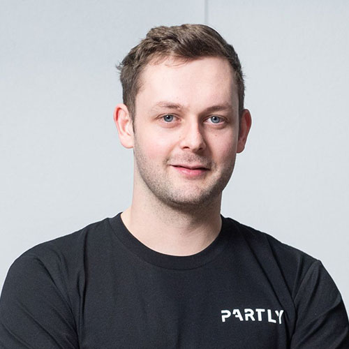 Partly co-founder and CEO Levi Fawcett