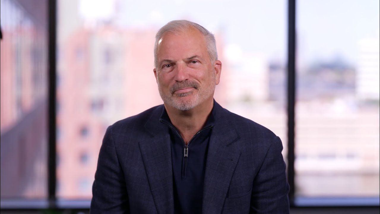 Paul Parker seated for his October 2024 Flagship Pioneering interview