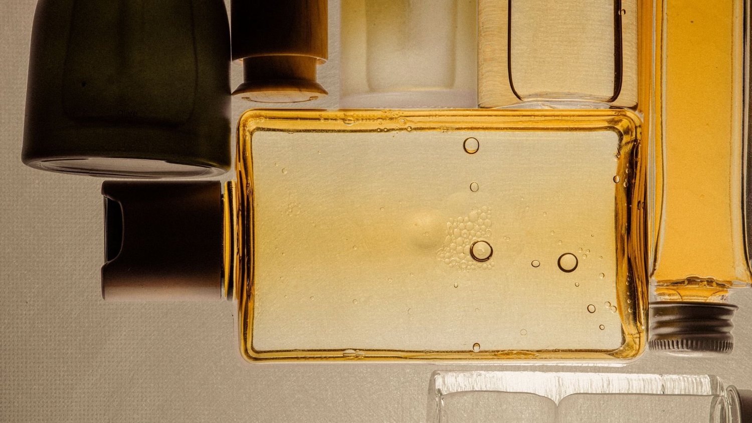 An arrangement of beauty and wellness products represented on the Paul Wilmot Communications website