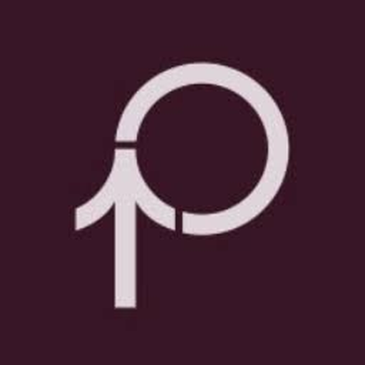 Penelope company logo - a single continuous line forming a stylized letter P