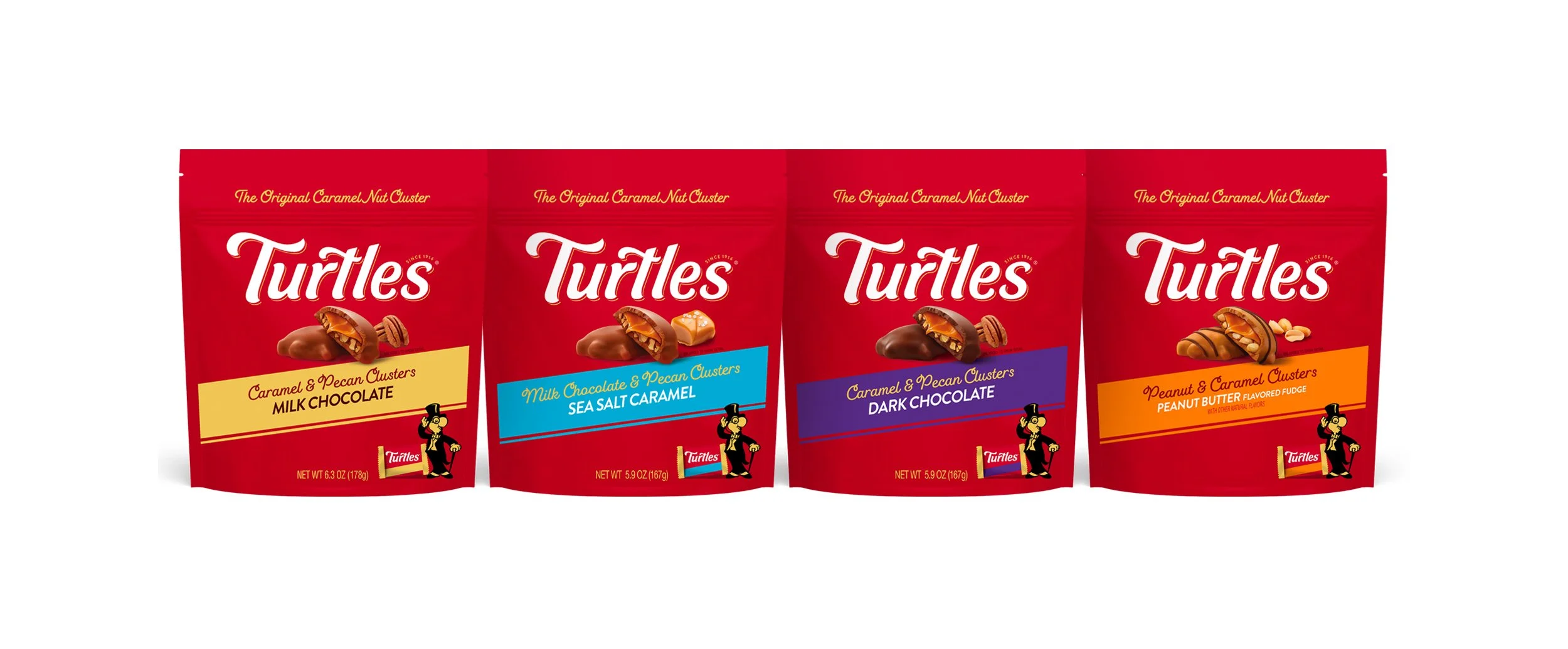 Turtles confectionery packaging range presented in Perspective’s portfolio