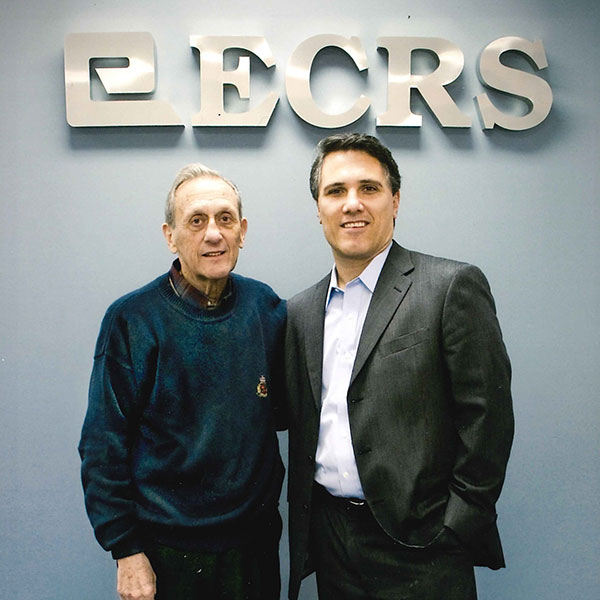 Curt Kennington, left, and Pete Catoe standing together at ECRS