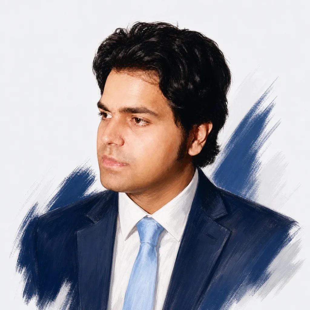 Portrait of Phi Consulting founder and CEO Ali Zaidi