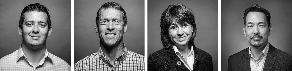 Carbon leadership press photographs: Philip DeSimone, Craig Carlson, Meg Nibbi and Rich Narasaki