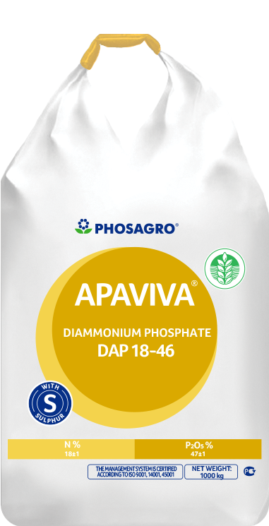 PhosAgro Apaviva diammonium phosphate fertilizer bulk bag