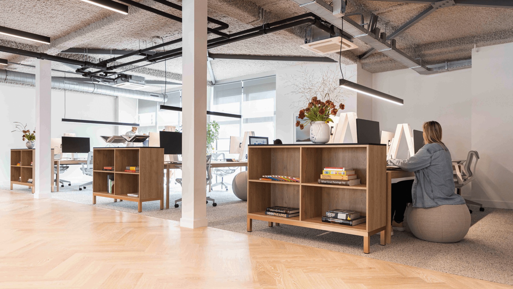 An office interior shown on Piano’s company About page