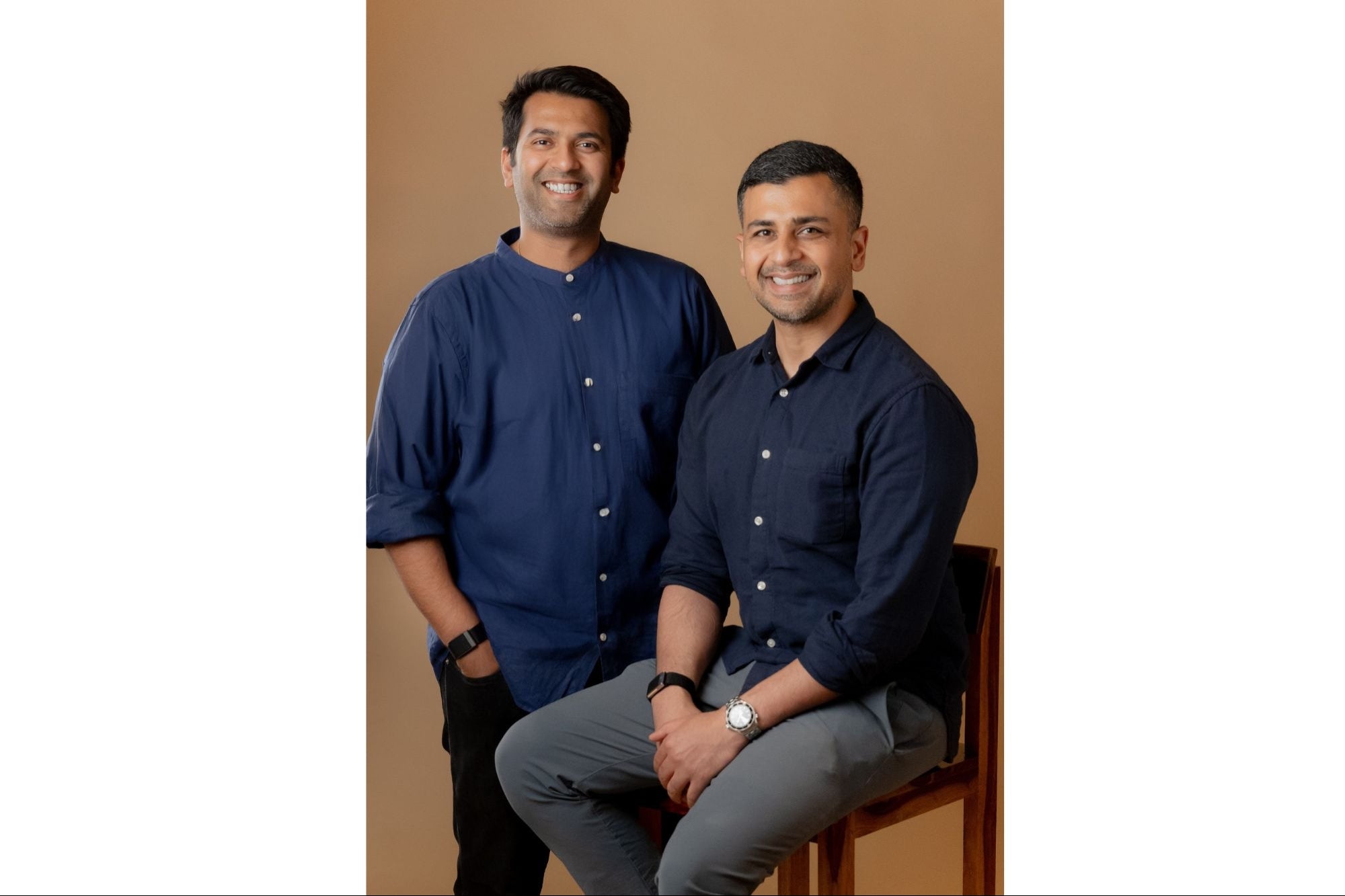 Piston co-founders Vikram Sekhon and Shivam Shah in a portrait