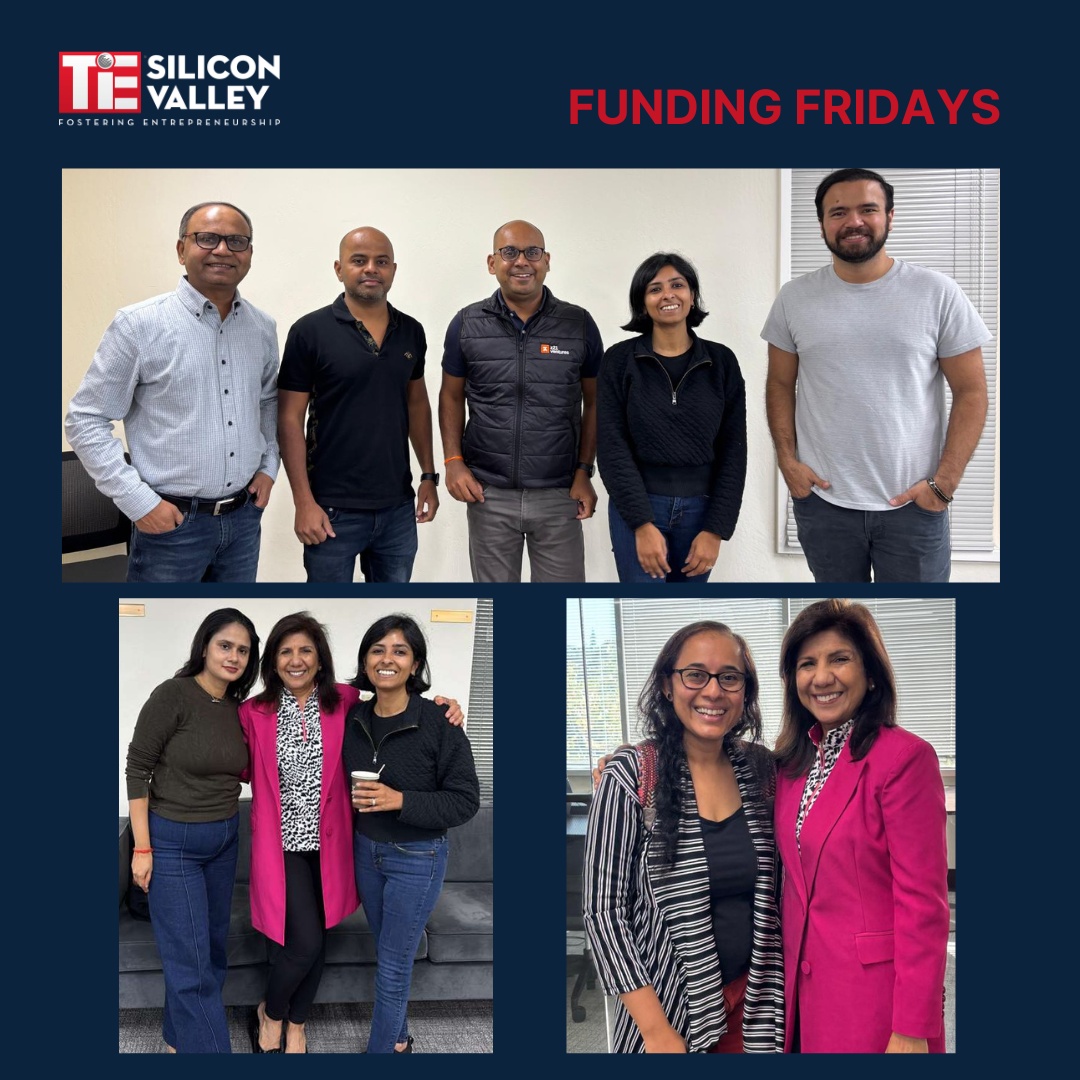 Photo montage published by TiE Silicon Valley for its October Funding Fridays program