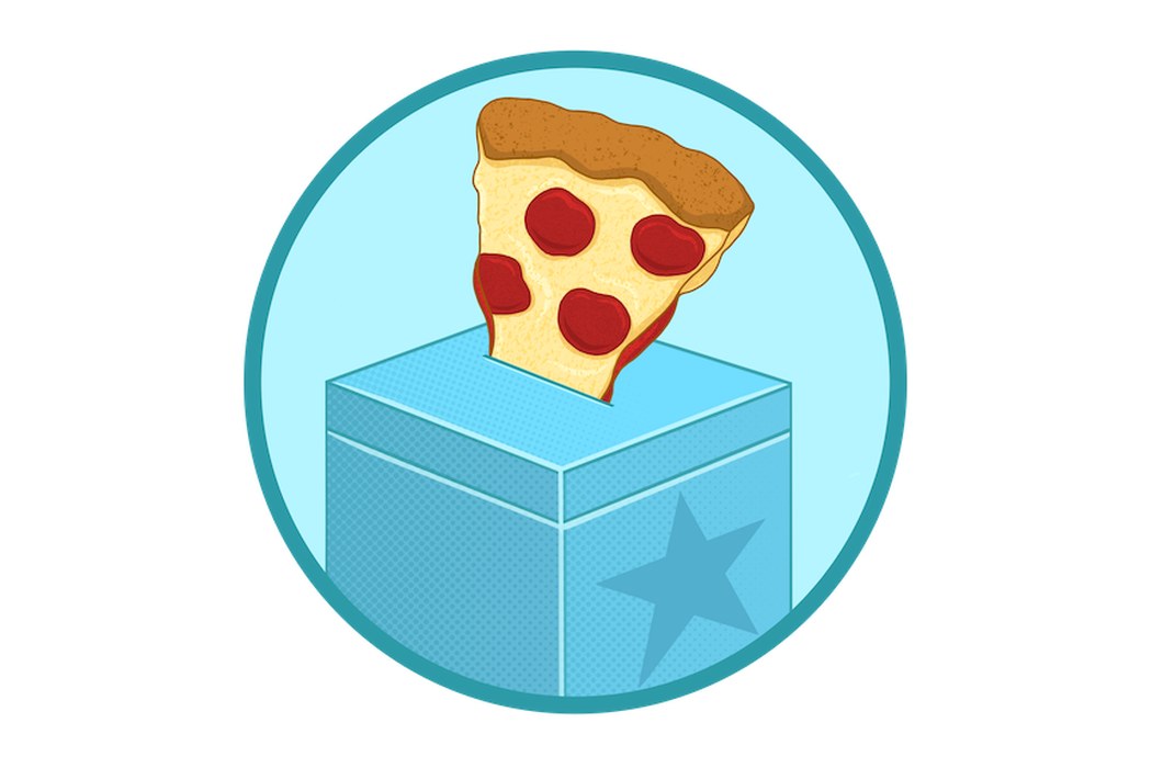 How Free Pizza Became a Weapon Against Long Voting Lines