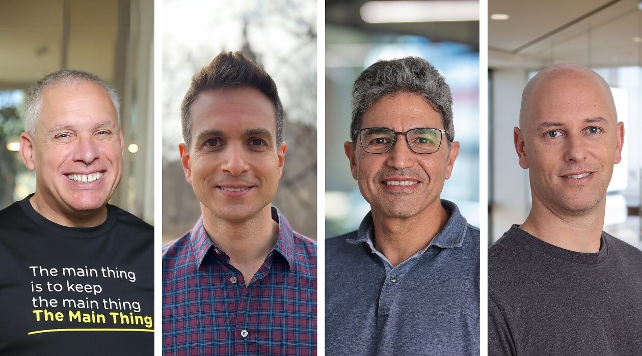 Pontera co-founders Uri Levine, Yoav Zurel, Eyal Halahmi and David Weisz