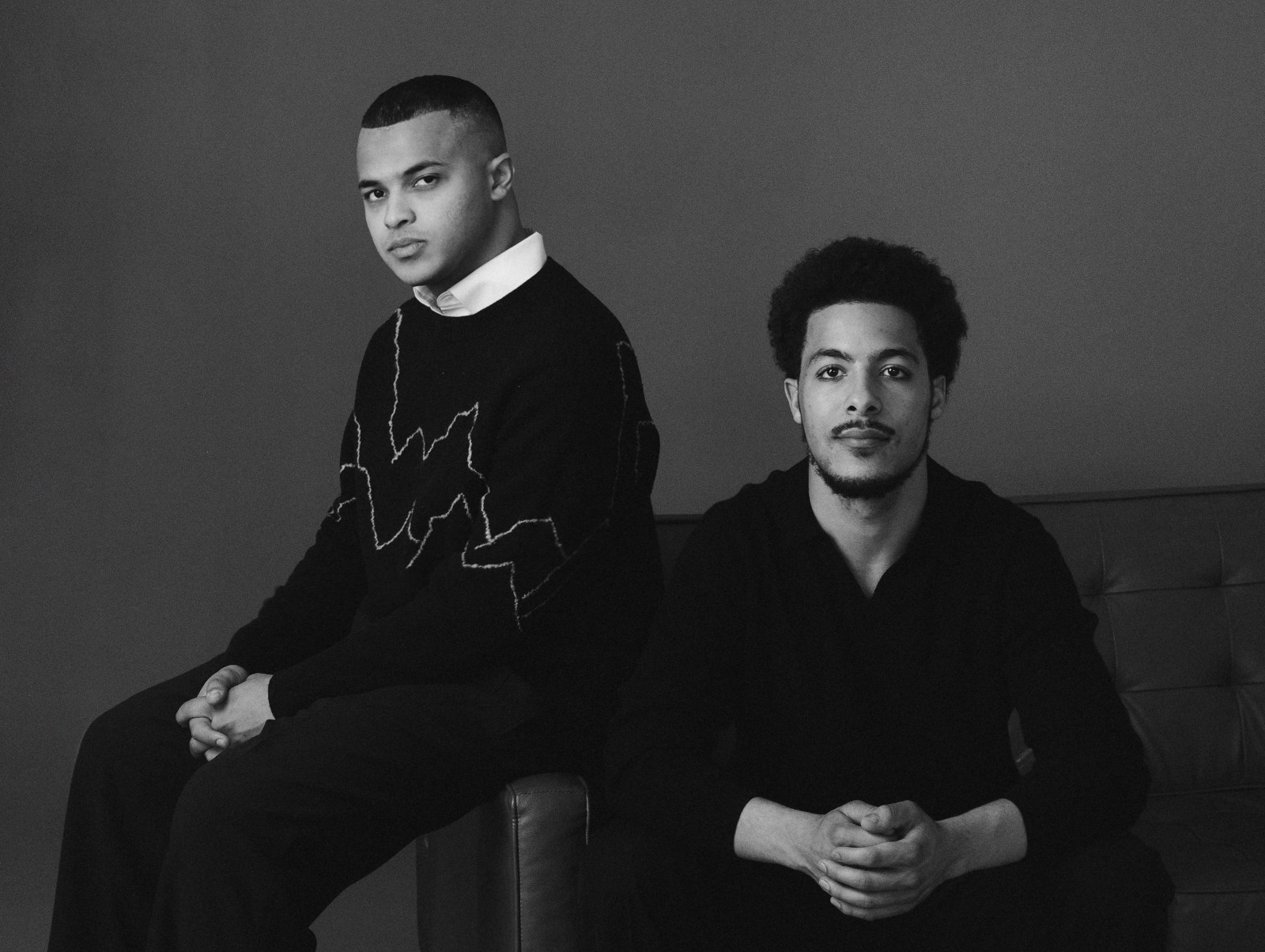 Posh co-founders Avante Price and Eli Taylor-Lemire standing together