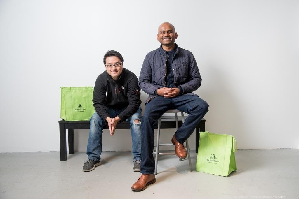 Kevin Li and Pradeep Elankumaran together during their Farmstead years
