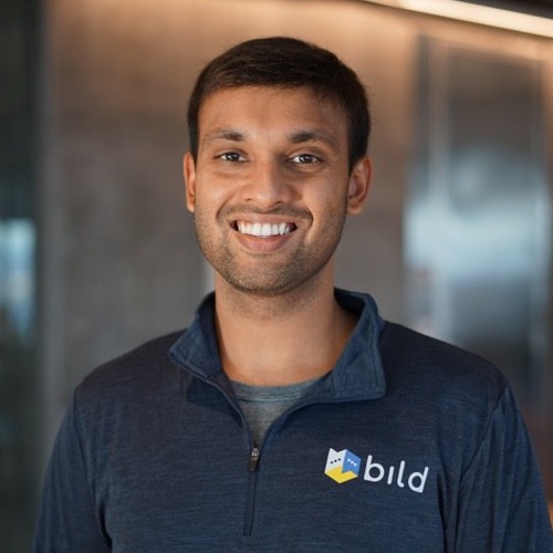 Portrait of Pradyut Paul, CEO and co-founder of Bild