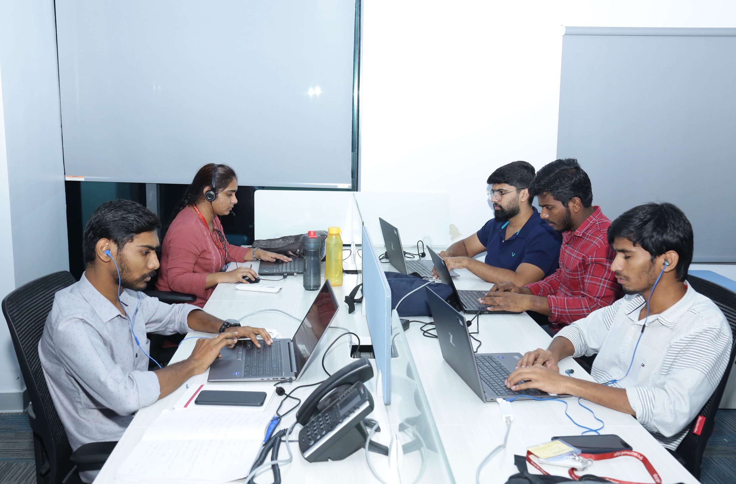 Interior of Pragma Edge’s Hyderabad office, from the company’s office gallery