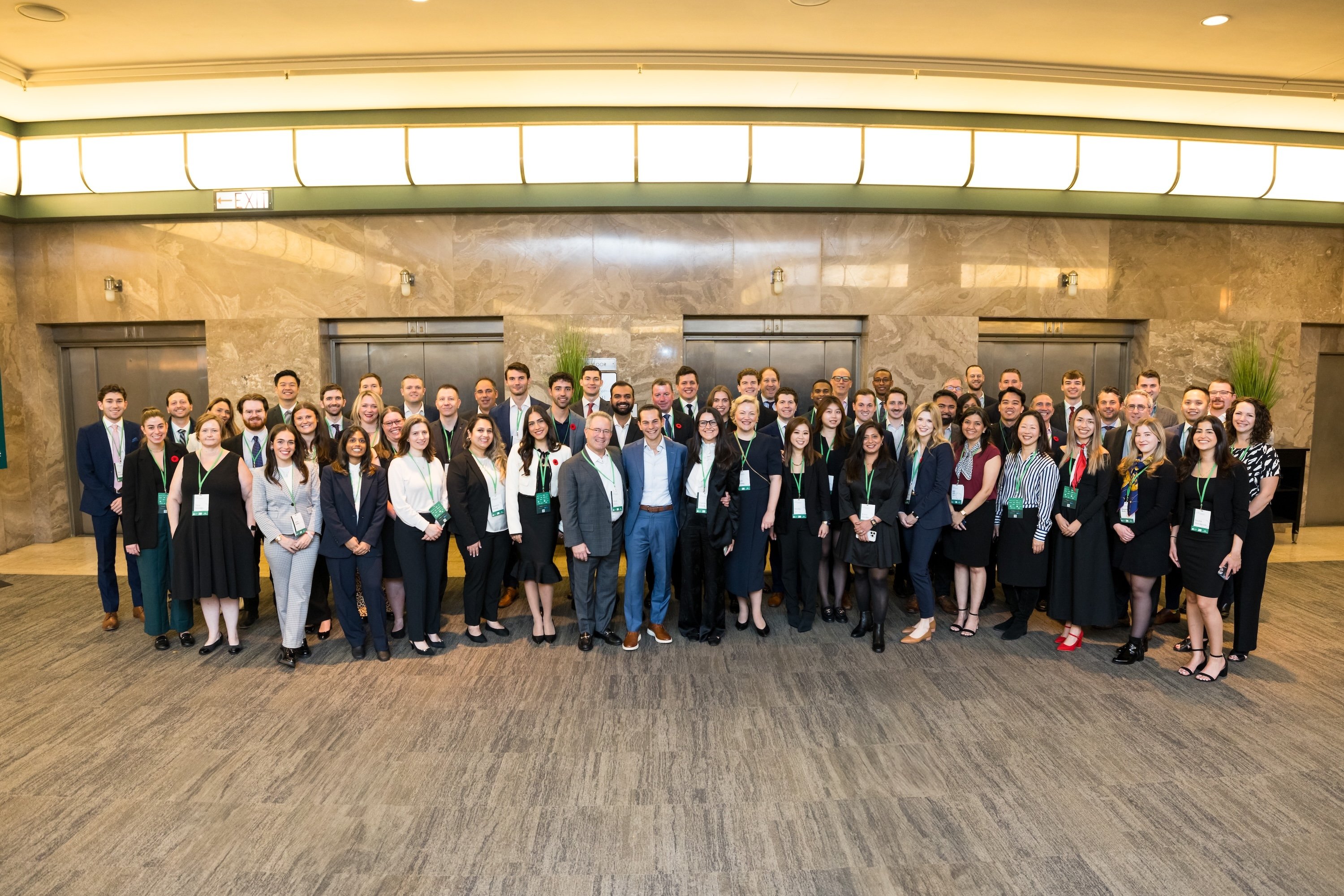 Prime Quadrant team gathered at a 2024 company event