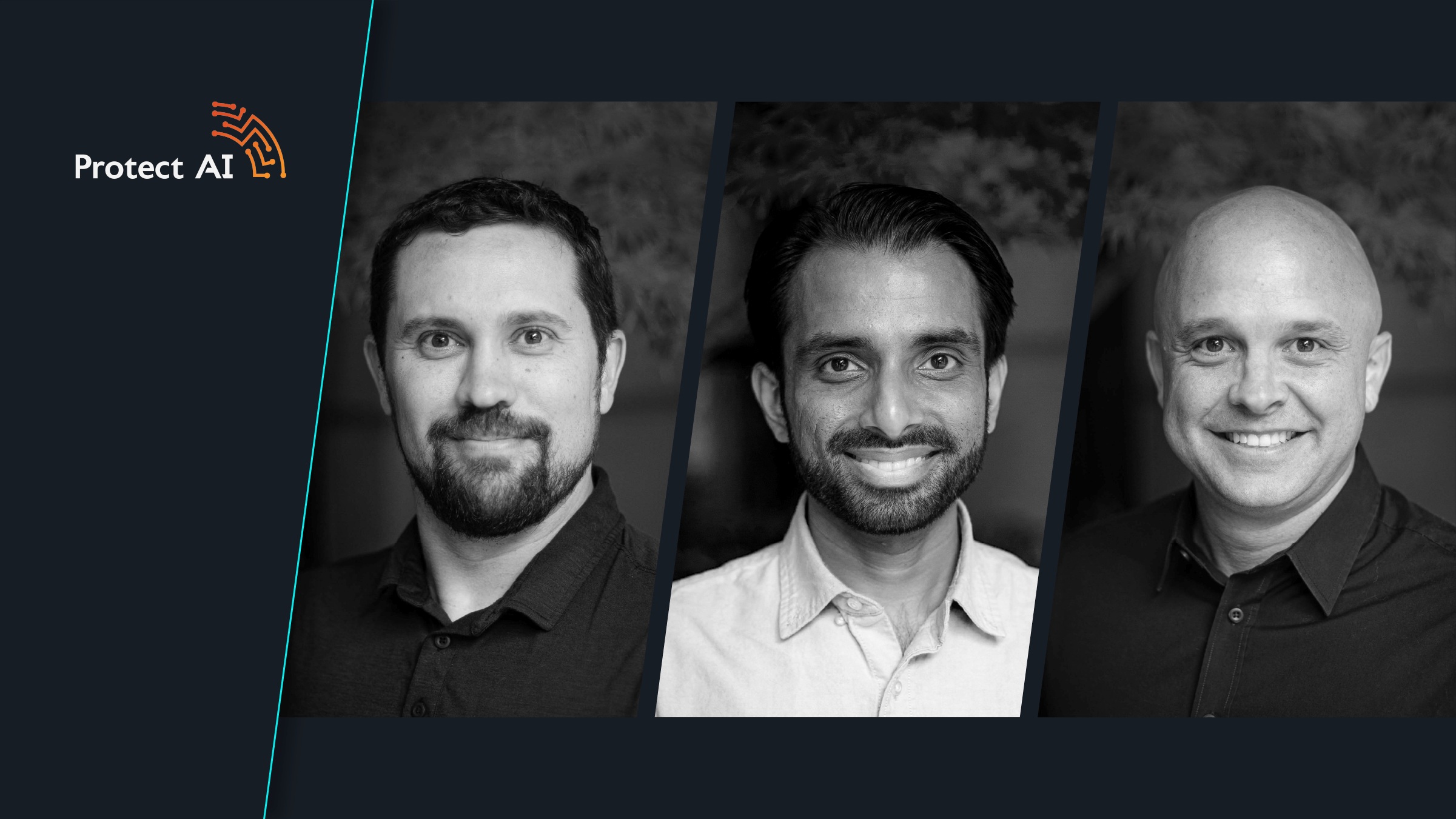 Portrait collage of Protect AI co-founders