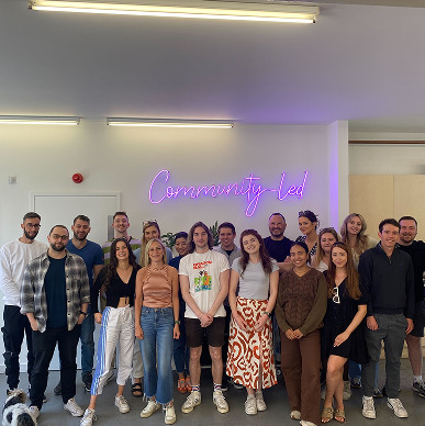 The Product Marketing Alliance team gathered in its London office