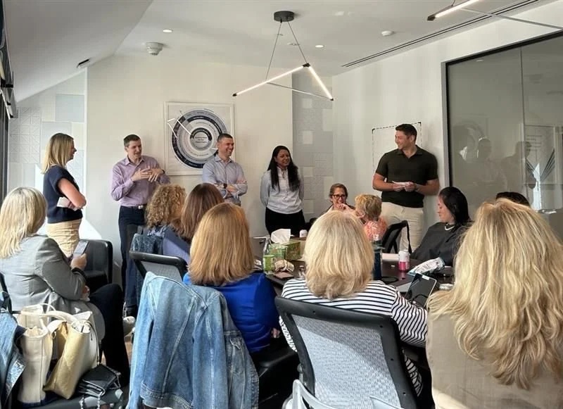 Progress Partners Executive-in-Residence network members meeting around a conference table