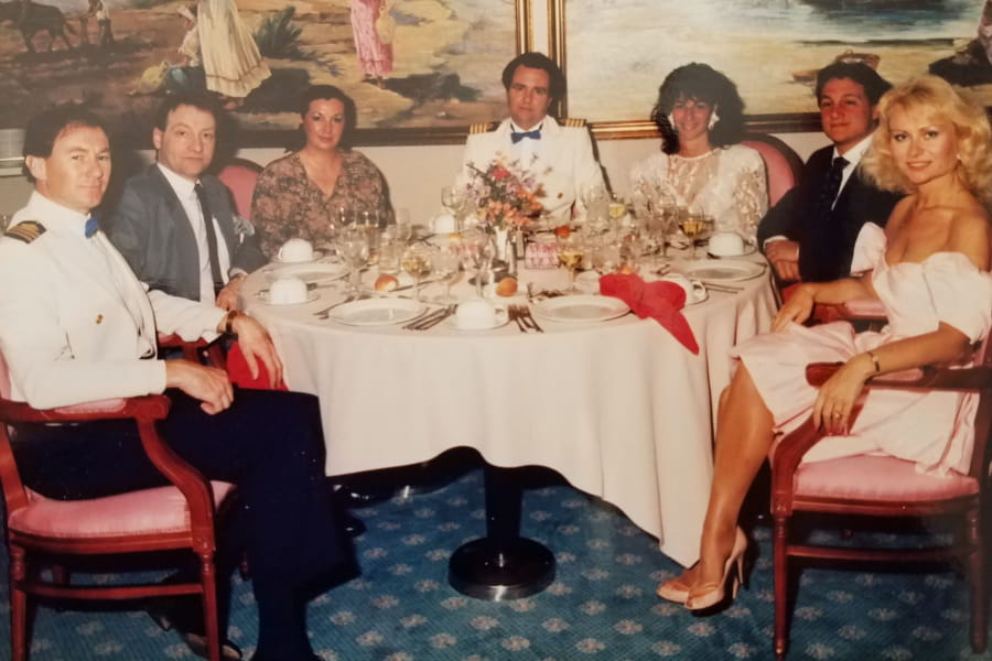 Early Progress Software employees and founders in a historical company photograph