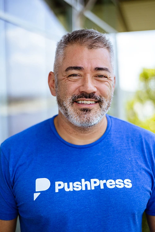 Portrait of PushPress co-founder and CEO Dan Uyemura