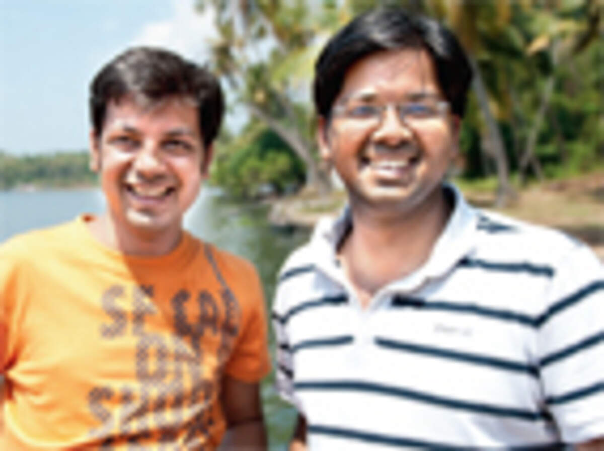 Rabi Gupta and Ashish Kumar during the iDubba and iCouchApp years