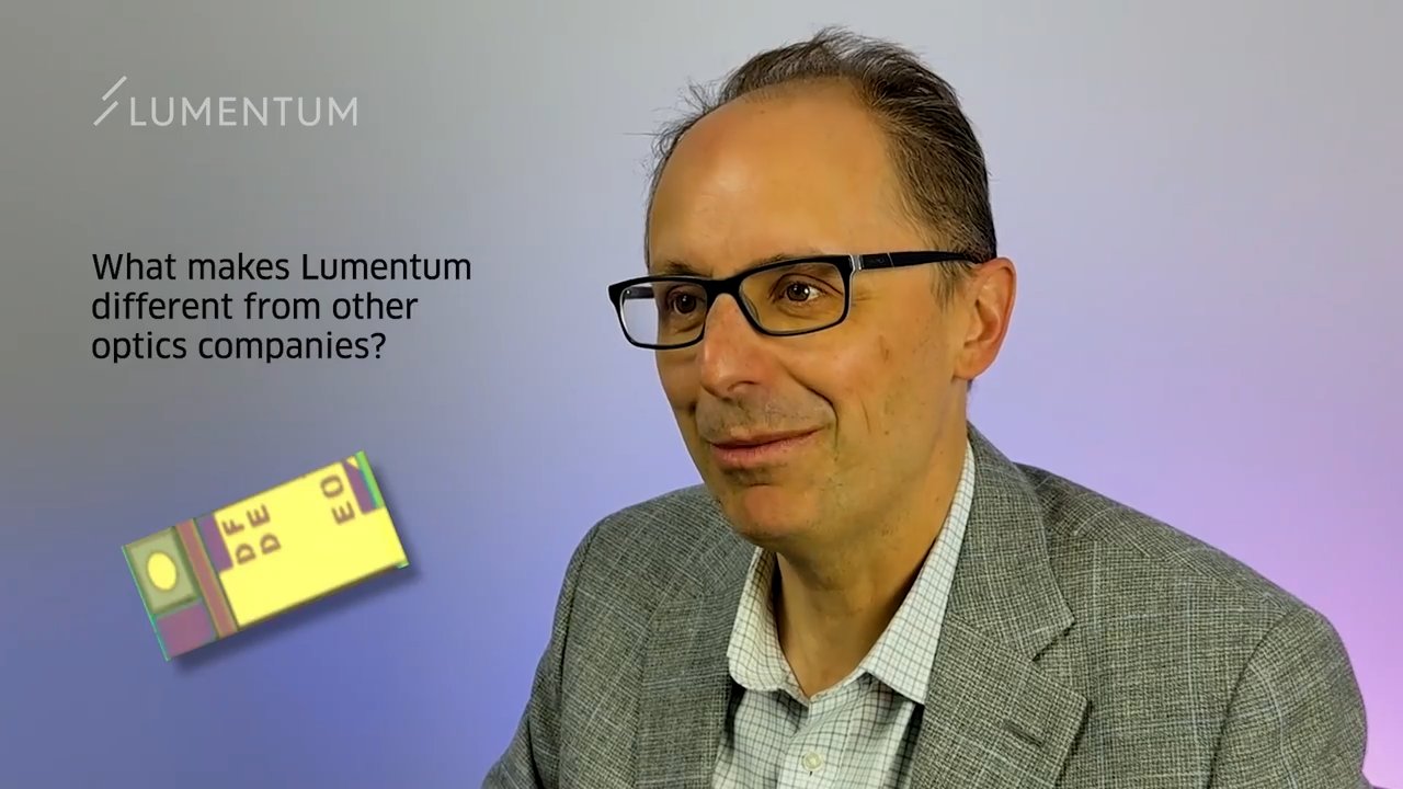 Rafik Ward speaking in Lumentum's Ask the Expert video series