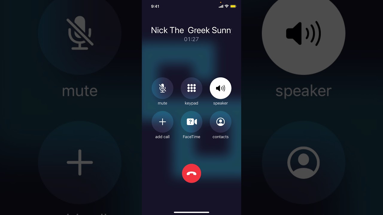 Cyborg Squared demonstration showing a phone call to Nick the Greek