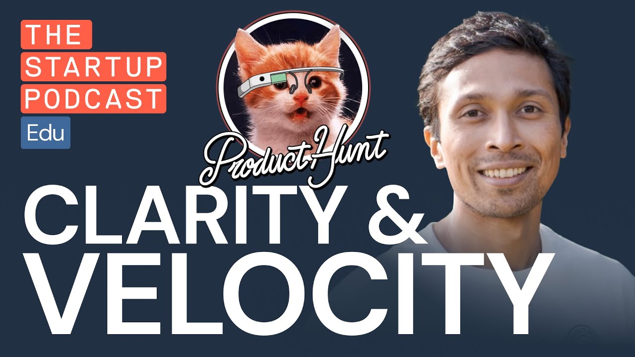 Rajiv Ayyangar featured in a Startup Podcast episode about clarity and velocity