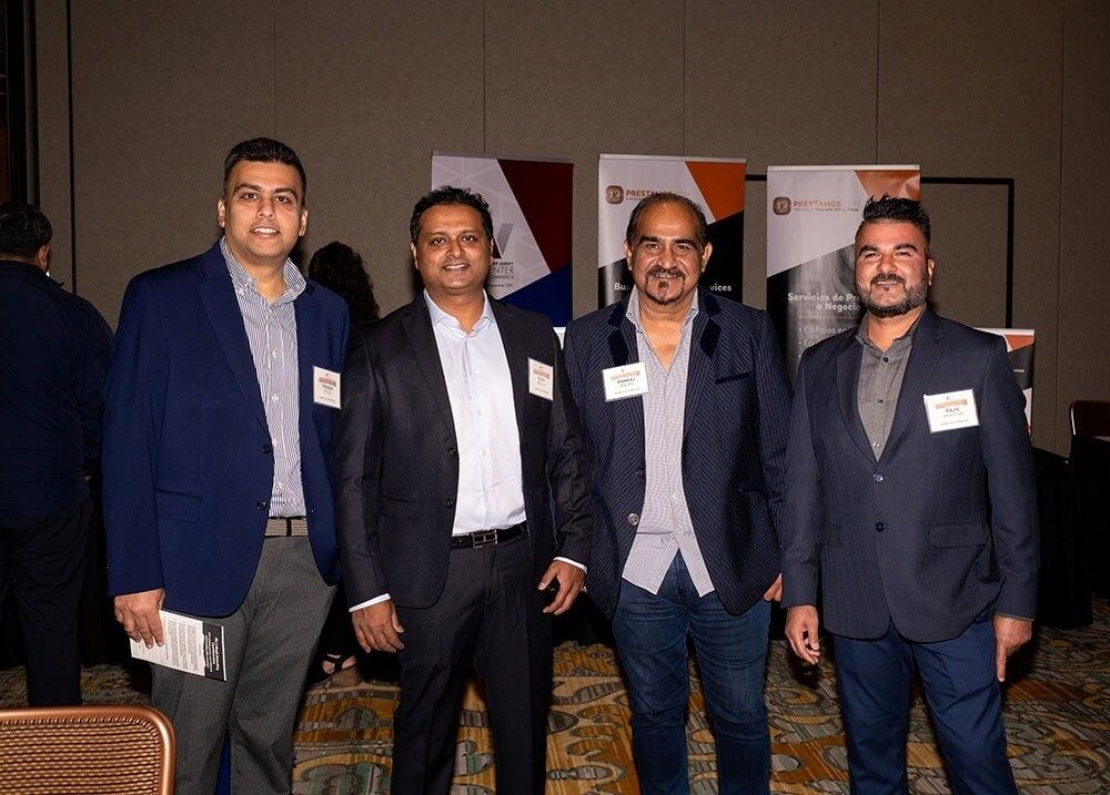 Rajiv Khattar and Agama Solutions colleagues at a Northern Nevada business networking event