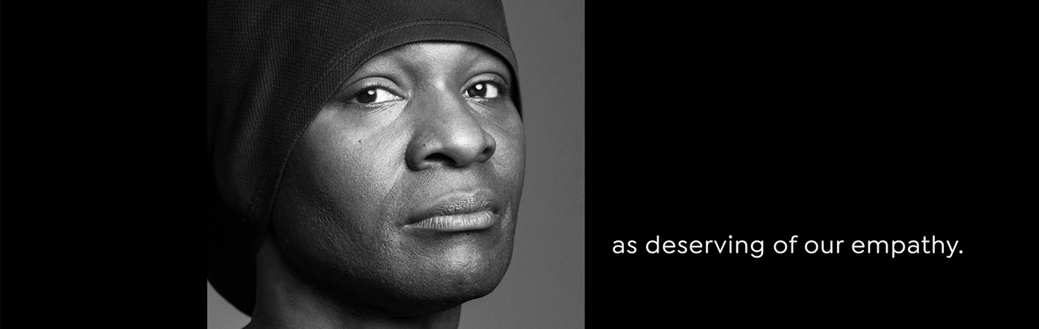 Portraits from R&R Partners' Project Human Dignity campaign