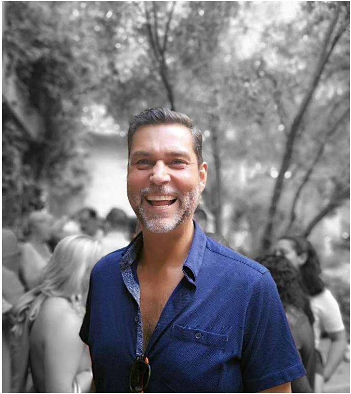 Raoul Pal smiling in a candid photograph