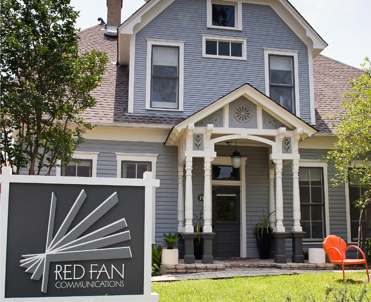 Red Fan Communications office in Austin, Texas