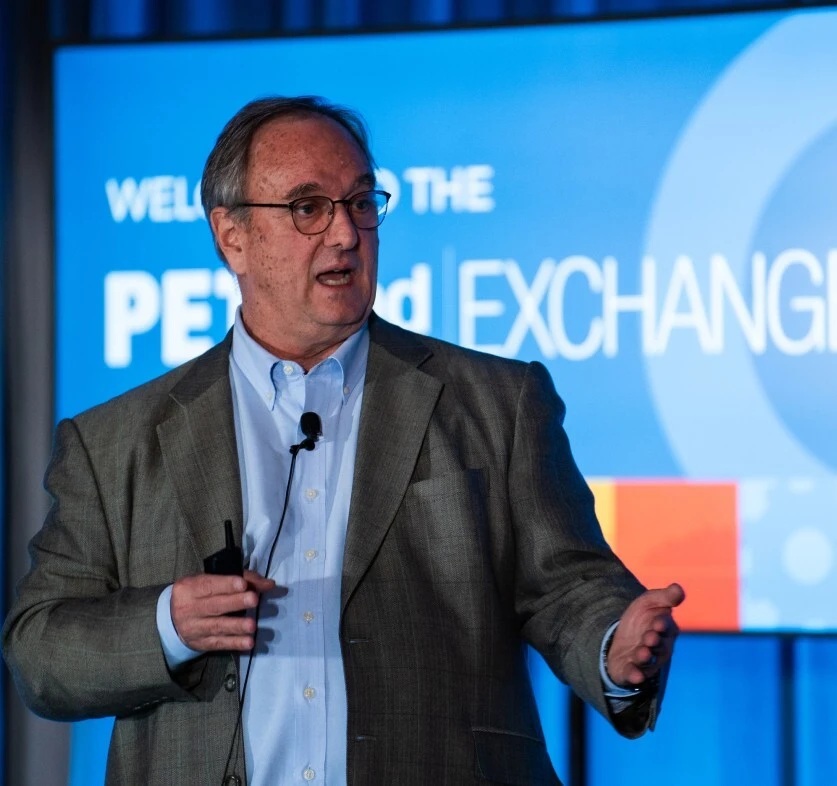 RedStone founder and CEO Jim Ritchie speaking at an industry event