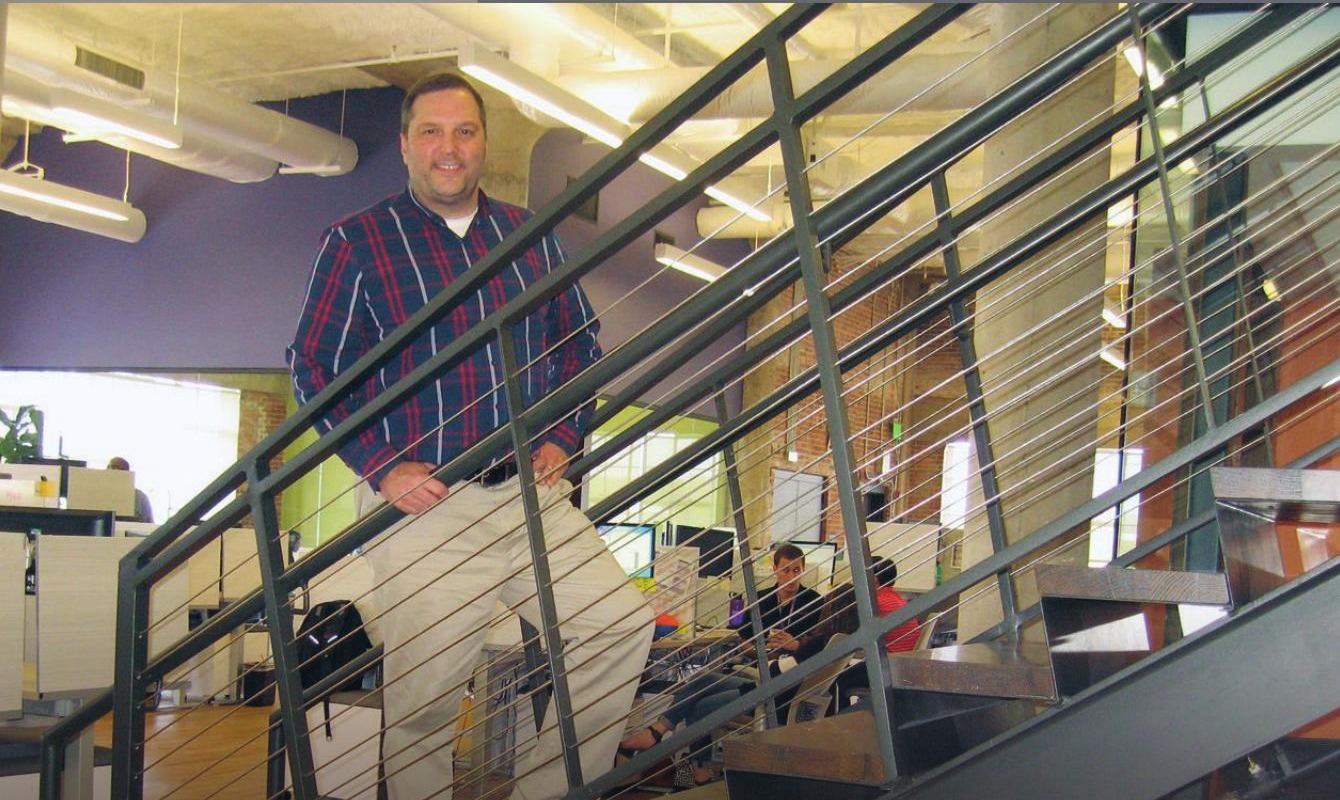 Reed Liggin at the RazorInsights office in Atlanta in 2015
