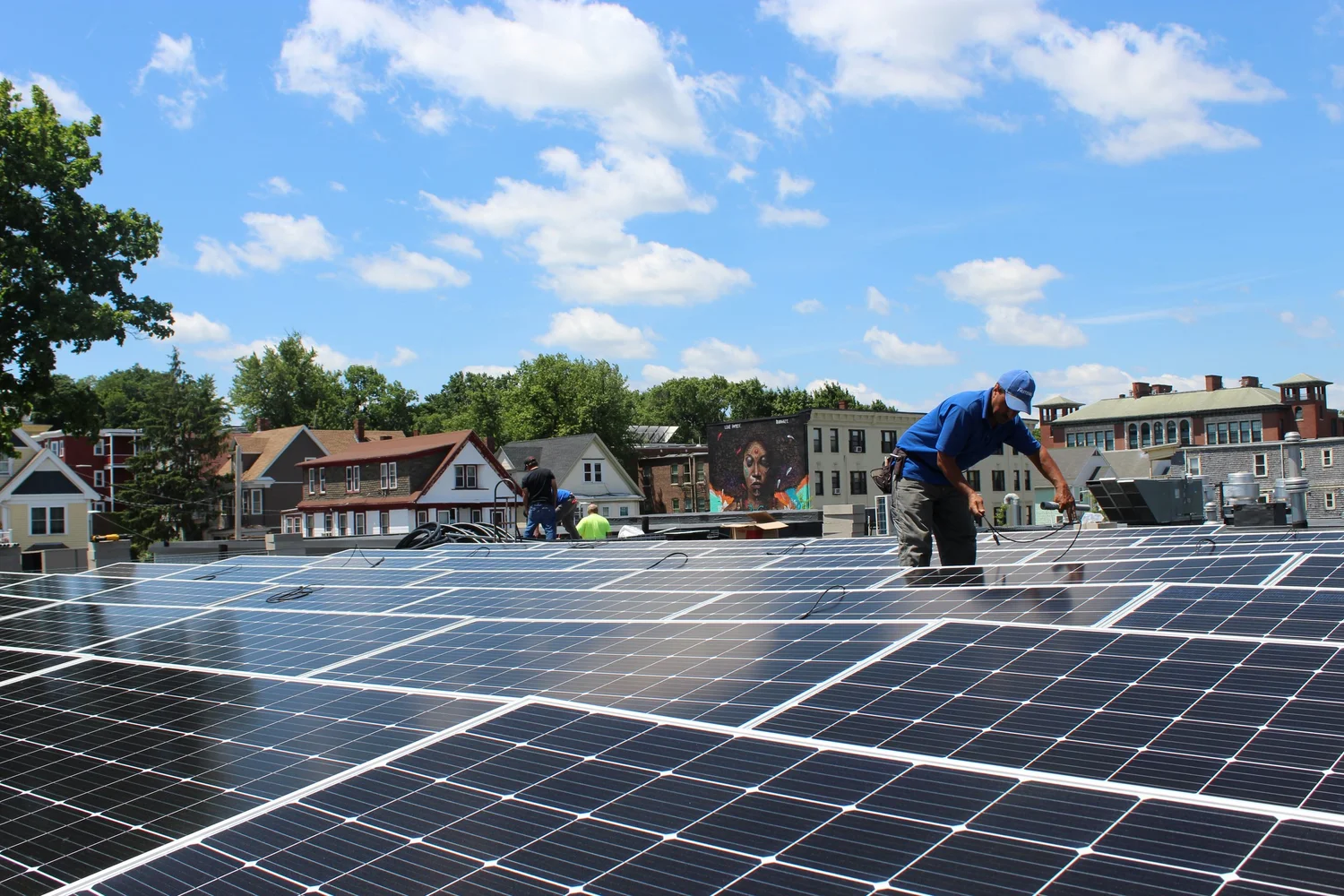 Resonant Energy solar project site