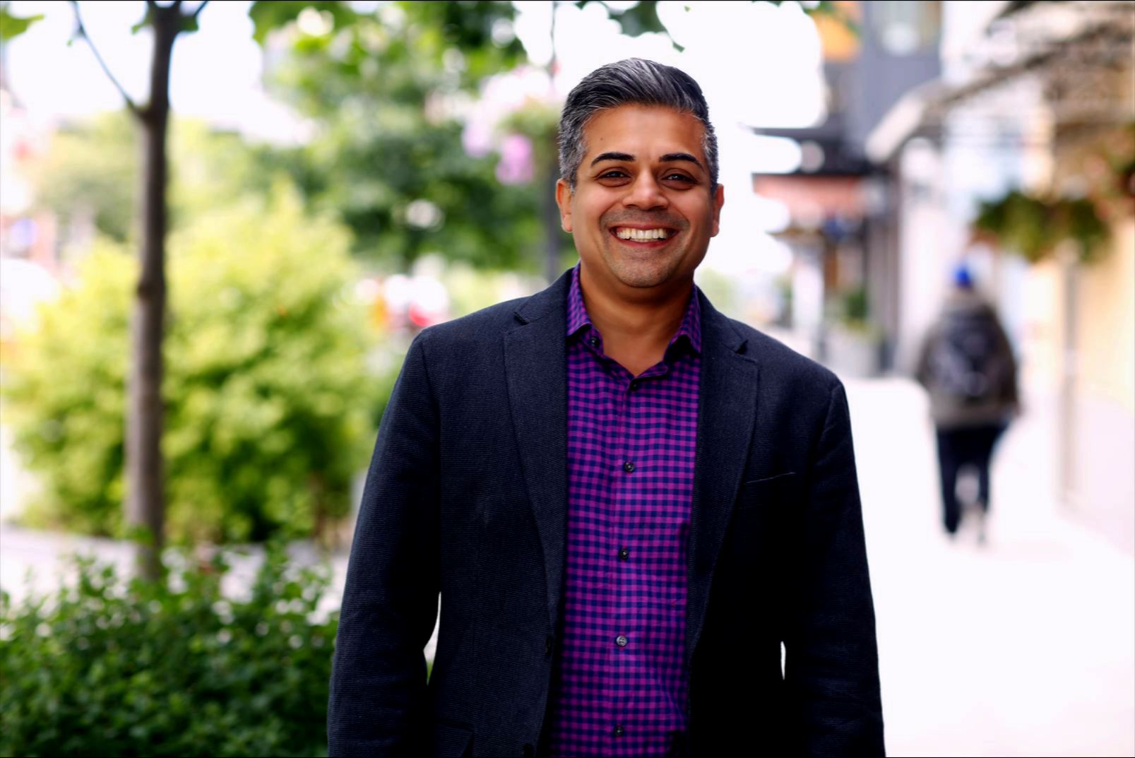 Portrait of Revel co-founder Vikas Kamran