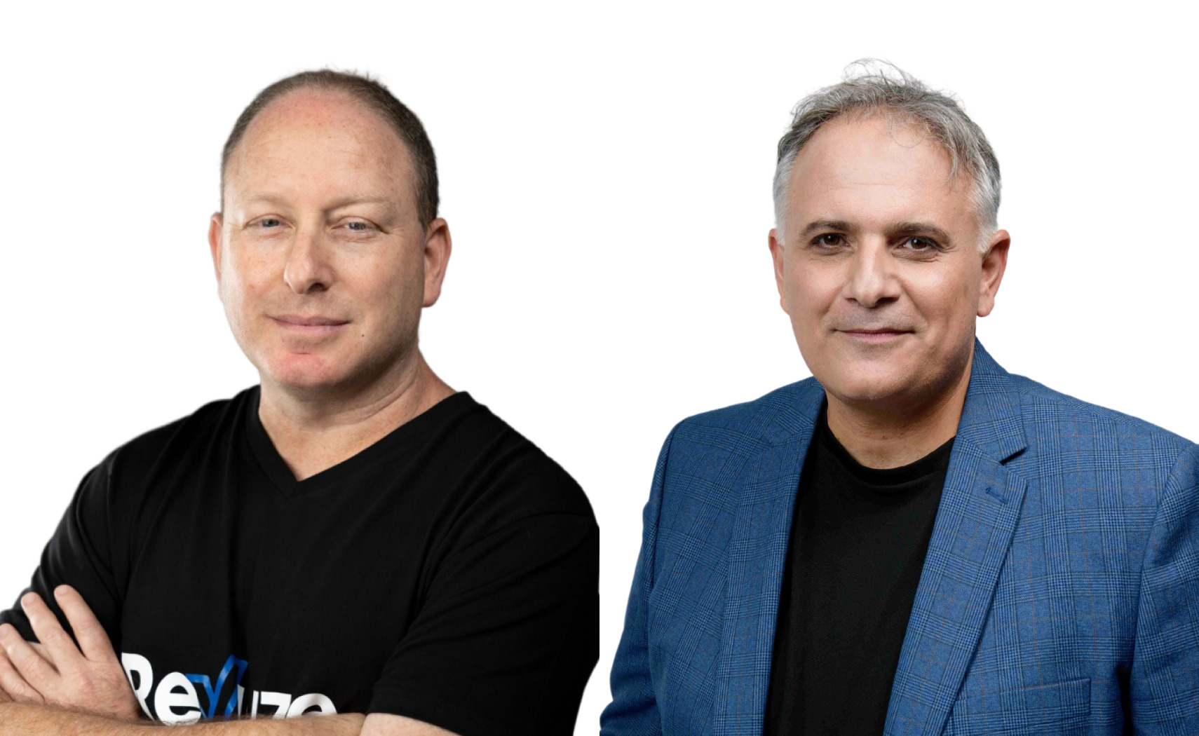 Revuze founder Ido Ramati and CEO Guy Yair