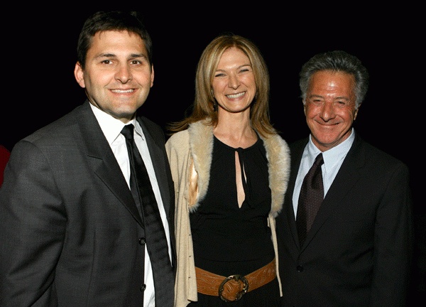Rich Raddon, Dawn Hudson and Dustin Hoffman together at the 2007 Los Angeles Film Festival