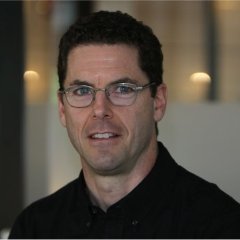 Richard April during his earlier B2B technology marketing career