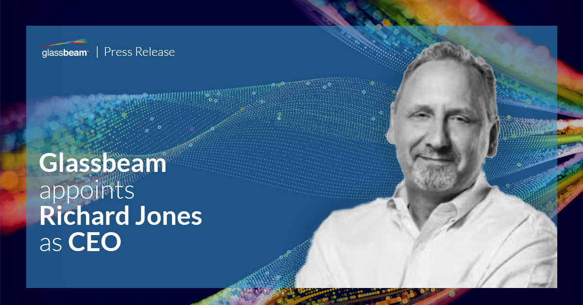 Glassbeam appointment graphic featuring Richard Jones